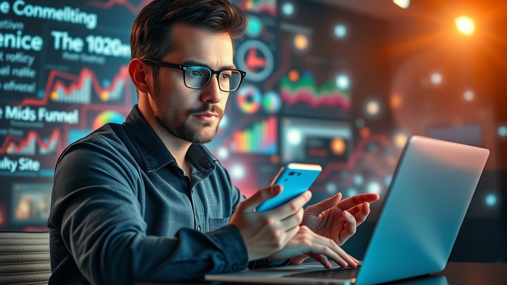 digital marketer managing multichannel strategy overcoming website traffic drop AI search integrations