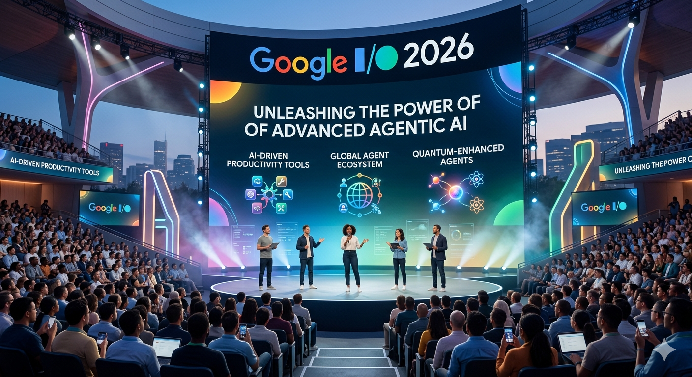 Google I/O 2026 - AI working across search, docs, creative tools, and real life